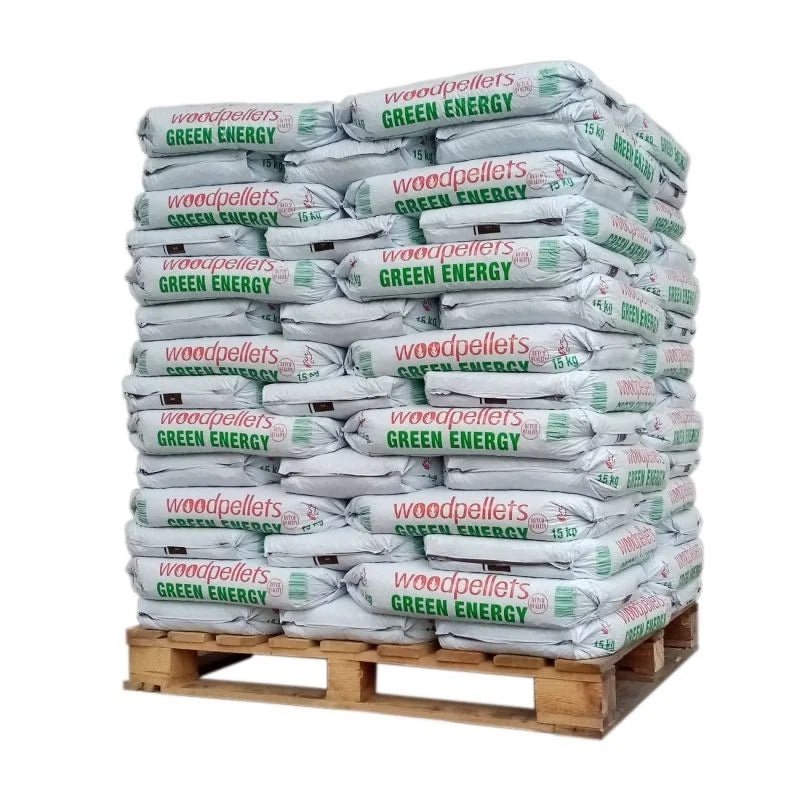 Green Energy Pellet – Palete de 100 sacos de 15 kg