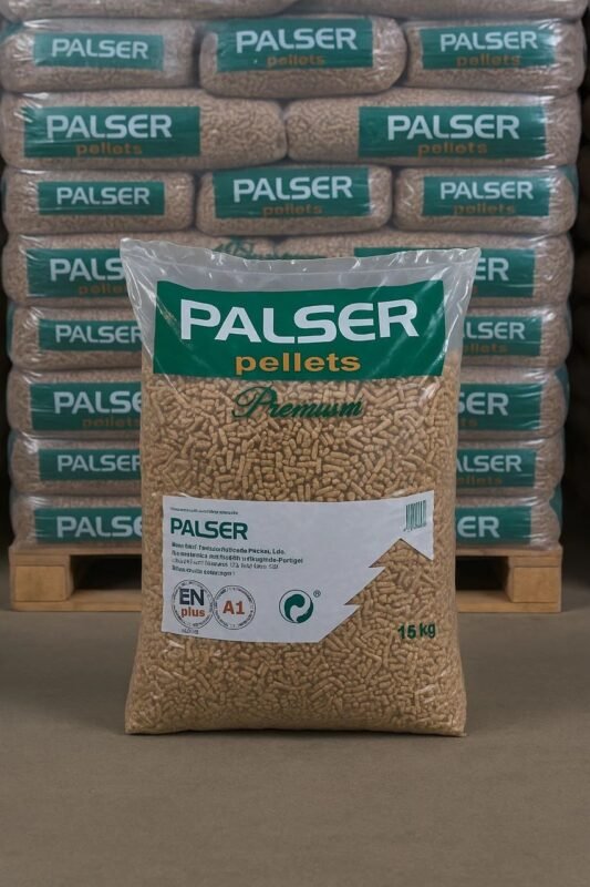 Pellets Palser - Paletas de 100 sacos de 15 kg