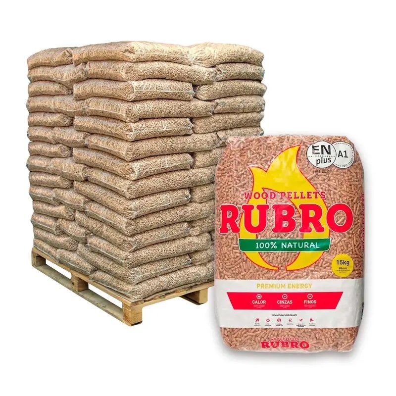 Pellets Rubro 15Kg – Palete 100 Sacos